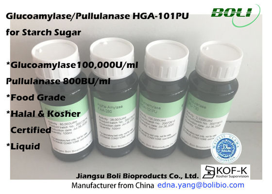 Ph3.0 Food Hydrolyze Alpha-1،4 Glucosidic Enzyme Glucoamylase