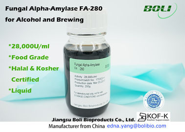 السائل الفطري ألفا الأميليز FA-280، نشاط مستقر ألفا الأميليز تخمير غير المعدلة وراثيا